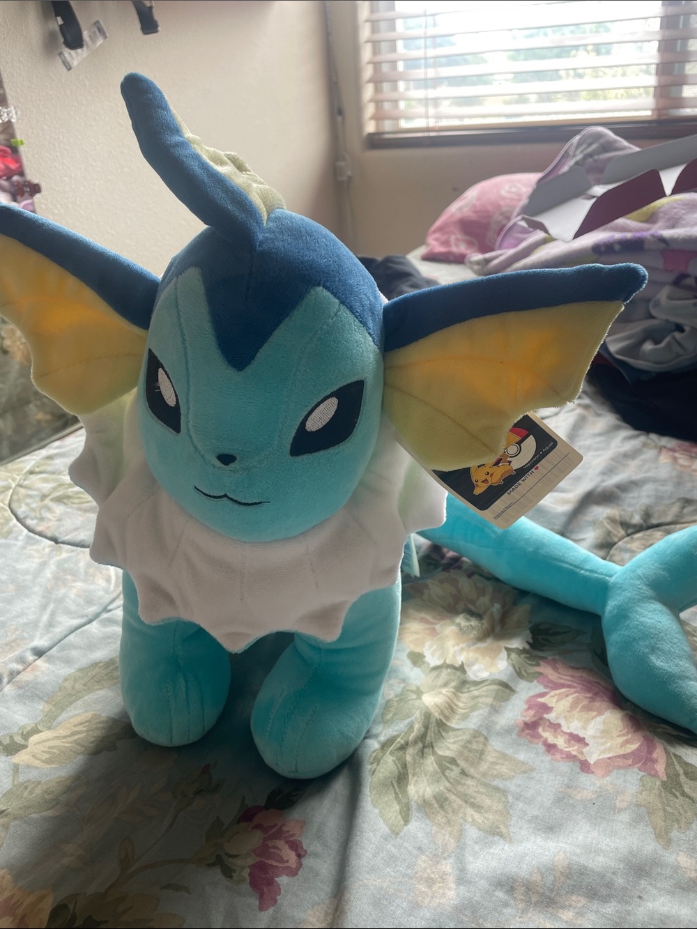 Vaporeon build a bear Pokémon Plush